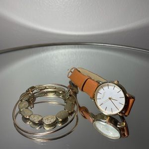 Watch & Bracelet Set